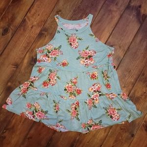 Women's Torrid Floral Tank Top, Size 2